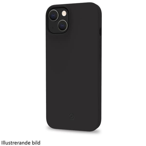 Celly Planet Soft TPU-Cover GRS 100% återvunnen TPU iPhone 15 Plus Svart