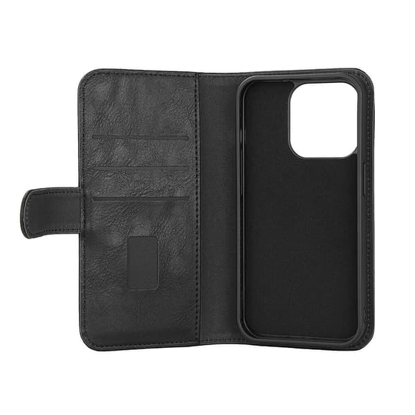 Gear Mobildekel 2-i-1 3 Kortrom MagSerie Svart - iPhone 15 Pro