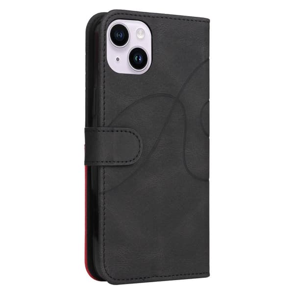 Til iPhone 15 Plus KT Series-1 Dobbeltfarvet etui