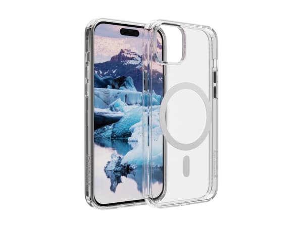 dbramante1928 Iceland Pro - Baksidedeksel for mobiltelefon - MagSafe-samsvar - plastikk - gjennomsiktig - for Apple iPhone 15 Plus