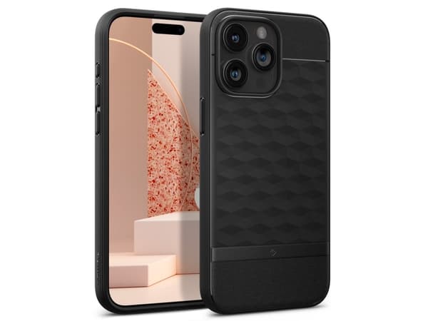 Kotelo Spigen CASEOLOGY PARALLAX MAG MAGSAFE IPHONE 15 PRO MAX MATINIS Musta