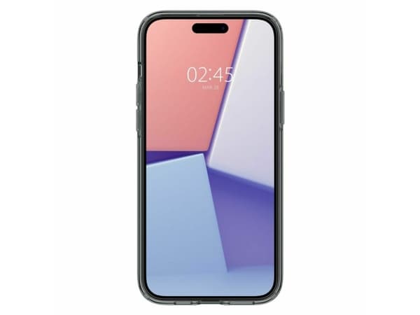 Spigen Crystal Flex, kansi, Apple, iPhone 15 Plus, 17 cm (6,7"), harmaa
