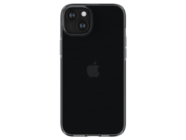 Spigen Crystal Flex, Suojus, Apple, iPhone 15, 15,5 cm (6.1"), Harmaa