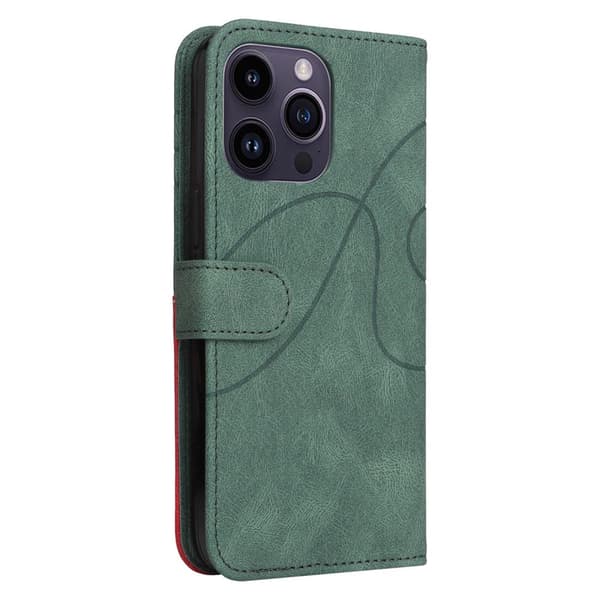KT Plånboksfodral till iPhone 15 Pro Max - Grön