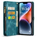 Pikkukuva 5 / 6: CASEME iPhone 15 Pro 2-in-1 lompakkopuhelimen kuori - sininen