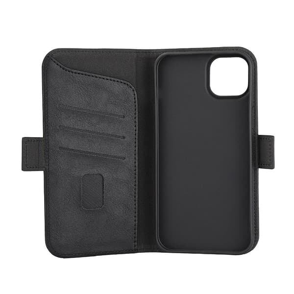 Gear Mobilfodral 3 Kortfack Magseries Svart - iPhone 15 Plus