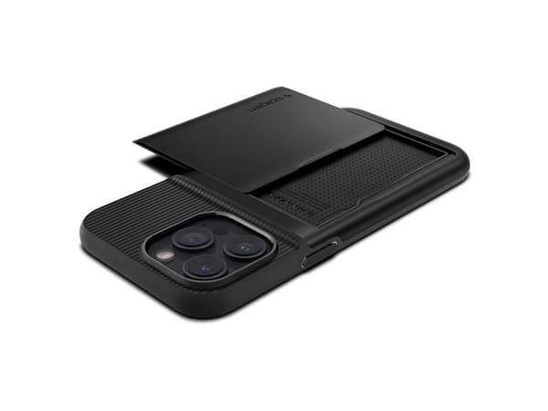 Spigen Slim Armor CS, svart - iPhone 15 Pro