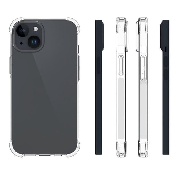 Til iPhone 15 TPU + Akryl Anti-Drop Telefontaske