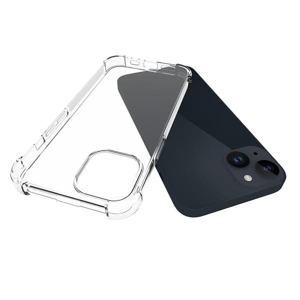 Til iPhone 15 TPU + Akryl Anti-Drop Telefontaske