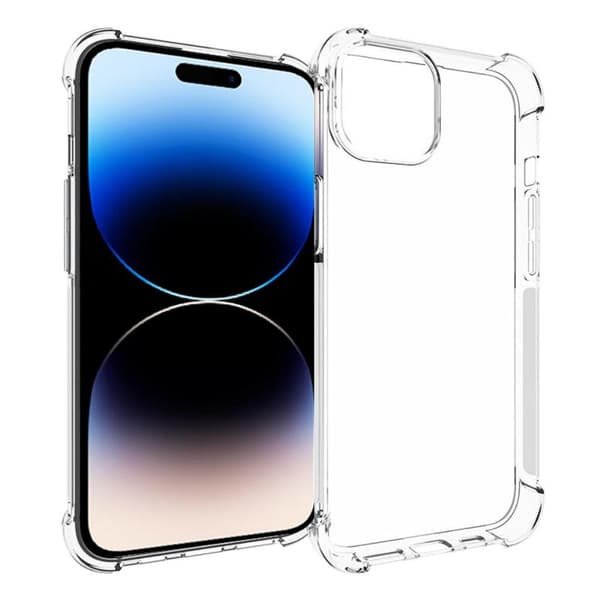 Til iPhone 15 TPU + Akryl Anti-Drop Telefontaske