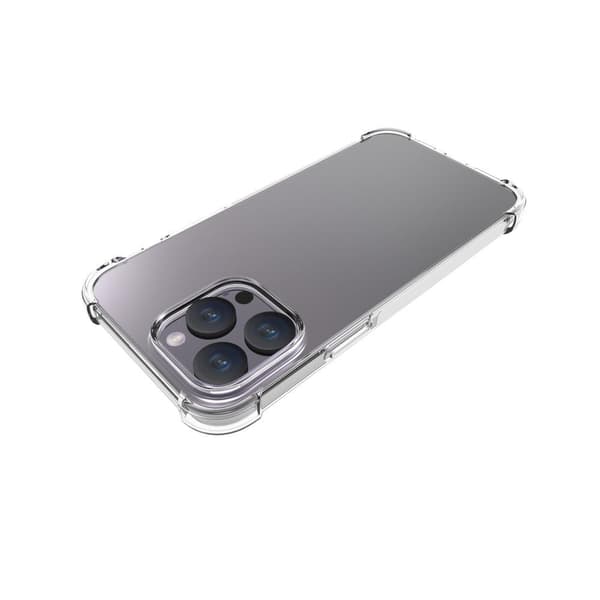 För iPhone 15 Pro Max TPU + Akryl Anti-dropp Fodral Skal