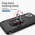 Miniatyrbillede 4 af 10: Til iPhone 15 PC+TPU Stødsikker Cover Telefonetui
