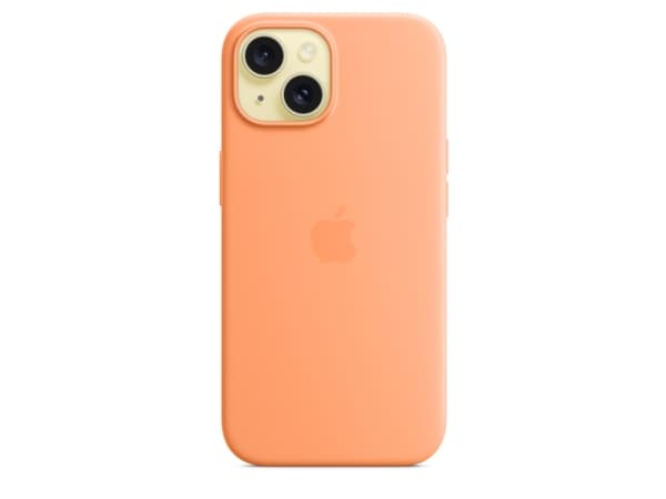Apple MT0W3ZM/A, Suojus, Apple, iPhone 15, 15,5 cm (6.1"), Oranssi