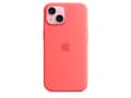 Miniatyrbilde 3 av 5: Apple - Baksidedeksel for mobiltelefon - MagSafe-samsvar - silikon - guava - for iPhone 15
