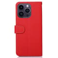 Pikkukuva 4 / 6: KHAZNEH puhelimen kansi iPhone 15 Pro - punainen/musta