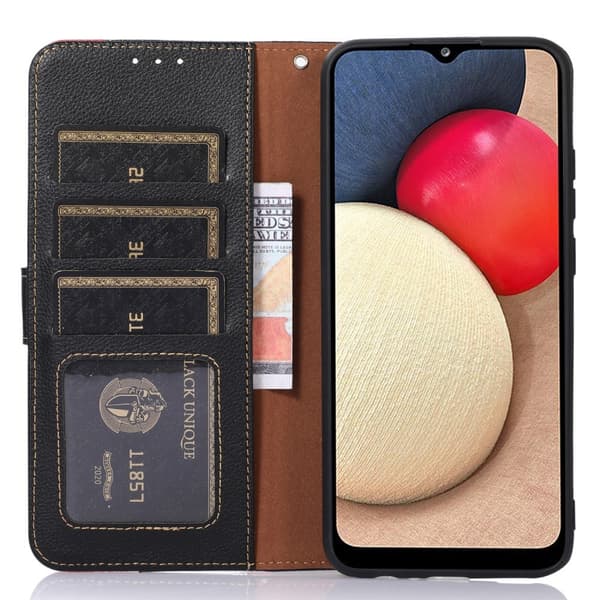 KHAZNEH Telefoncover til iPhone 15 Pro Max - Sort/Rød