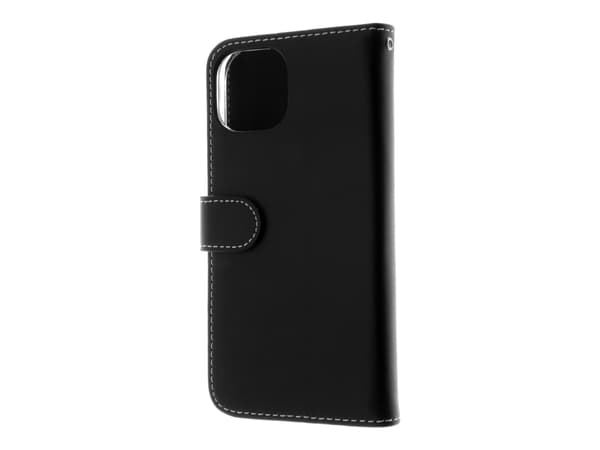 Insmat 650-3184, Avattava kotelo, Apple, iPhone 15, 15,5 cm (6.1"), Musta
