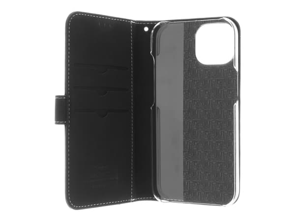Insmat 650-3184, Avattava kotelo, Apple, iPhone 15, 15,5 cm (6.1"), Musta