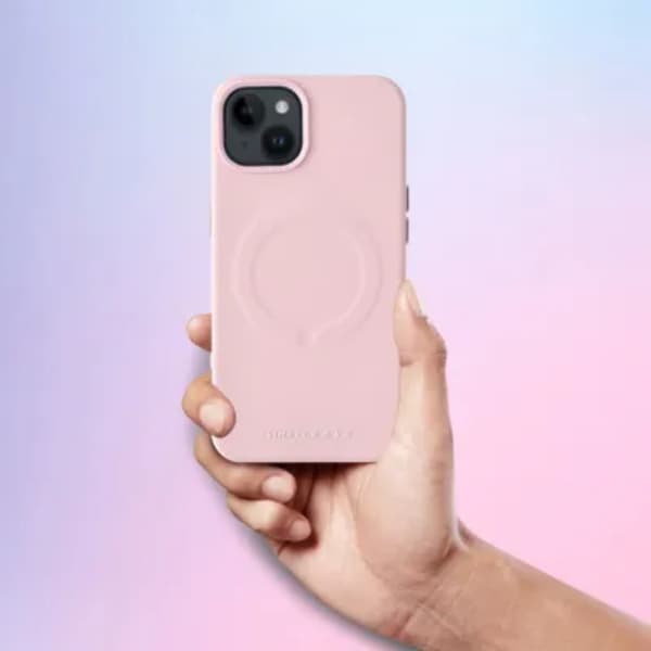 iPhone 12 Pro Mobilskal Magsafe Läder Roar - Rosa