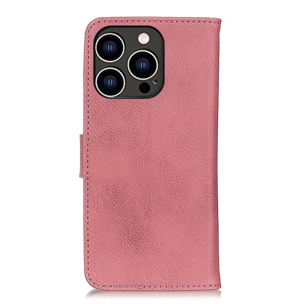 KHAZNEH iPhone 15 Pro Plånboksfodral - Rosa
