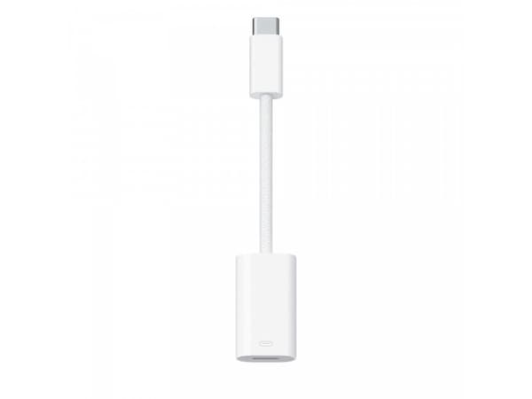 Apple - Lightning-adapter - 24 pin USB-C hann til Lightning hunn