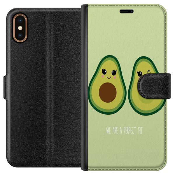 Apple iPhone X Lommeboketui Avokado