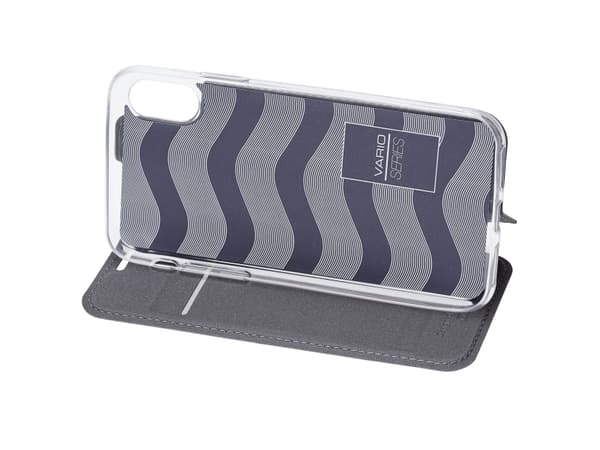 nevox 1493, Folio, Apple, iPhone X, 14,7 cm (5.8"), Blå, Grå