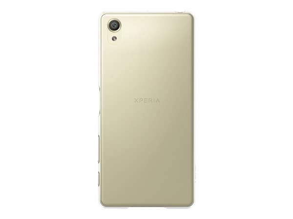 Sony Style Cover SBC20 - Baksidesskydd för mobiltelefon - klar - för XPERIA X