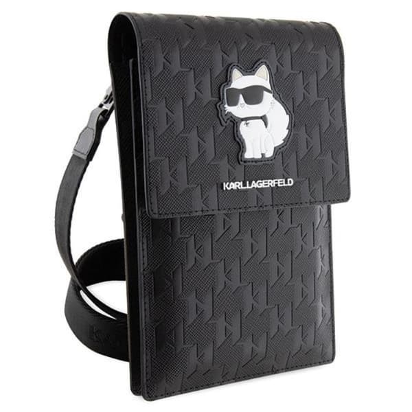 Karl Lagerfeld Halsbandsfodral Saffiano Monogram Choupette