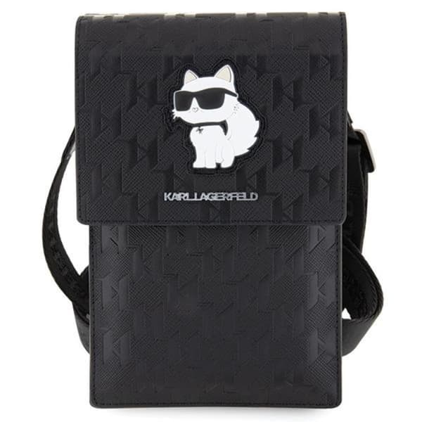 Karl Lagerfeld Halsbandsfodral Saffiano Monogram Choupette