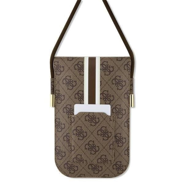 Guess Halsbandsfodral Stripes - Brun