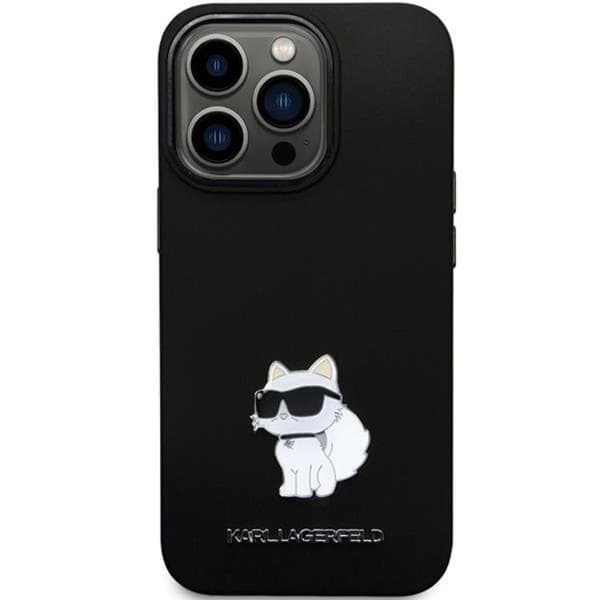 KARL LAGERFELD iPhone 13 Pro Max Mobilskal Silikon C Metal Pin