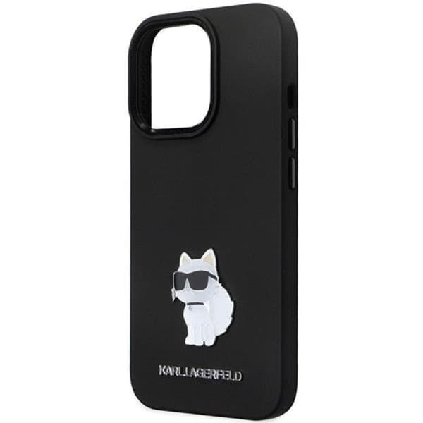 KARL LAGERFELD iPhone 13 Pro Max Mobilskal Silikon C Metal Pin