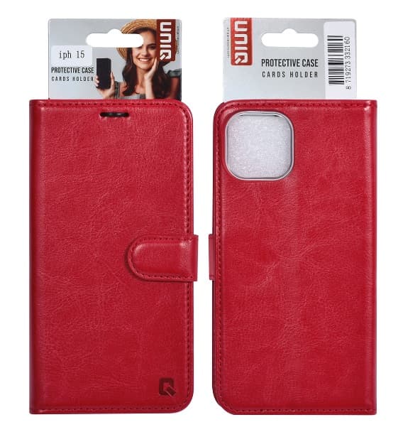UNIQ iPhone 15 Fodral Röd