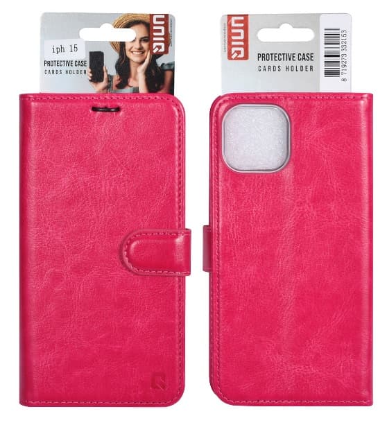UNIQ Fodral iPhone 15 Rosa