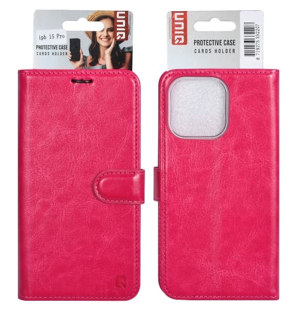 UNIQ Fodral iPhone 15 PRO Rosa
