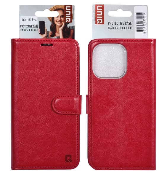 UNIQ iPhone 15 PRO Fodral Röd