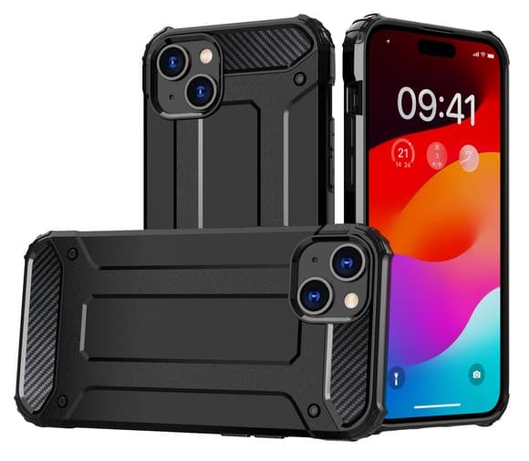 iPhone 15 Skal Impact Svart