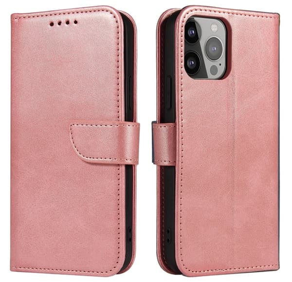 Plånboksfodral iPhone 15 Pro Rosa