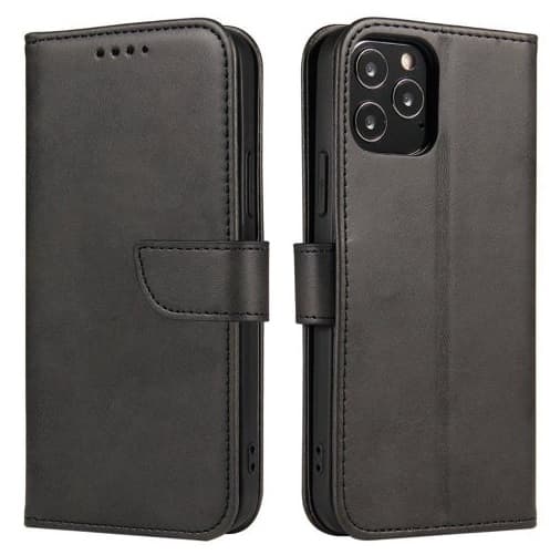 iPhone 15 PLUS Plånboksfodral Svart