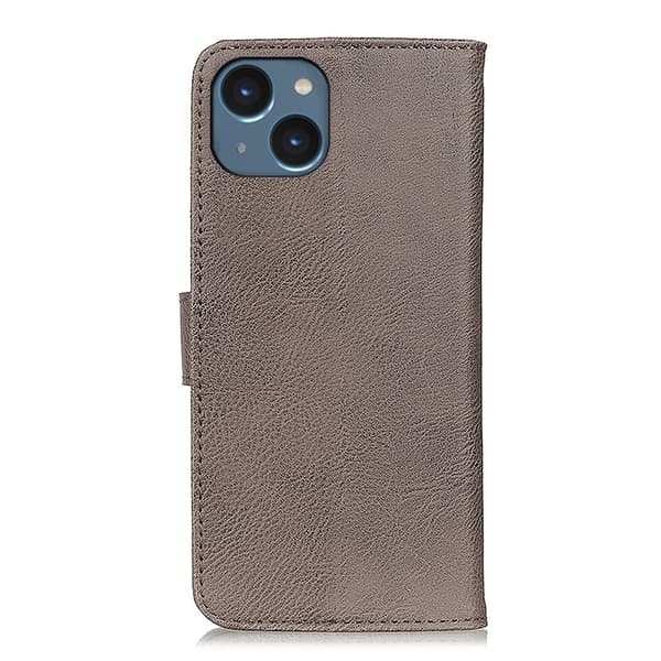 KHAZNEH iPhone 15 Plånboksfodral - Khaki