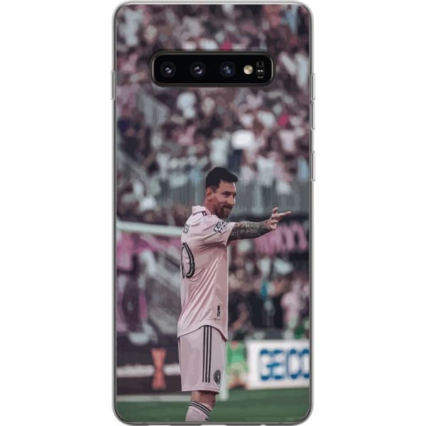 Samsung Galaxy S10 Gjennomsiktig deksel Lionel Messi