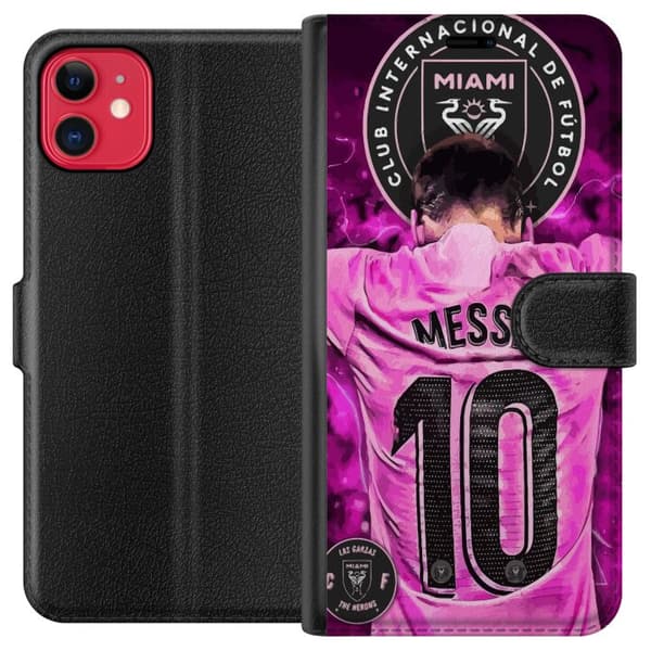Apple iPhone 11 Lommeboketui Lionel Messi (Inter Miami CF)