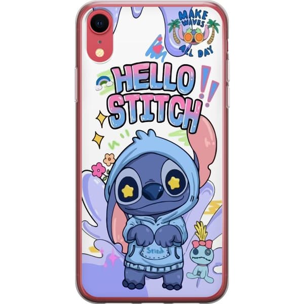 Apple iPhone XR Genomskinligt Skal Stitch