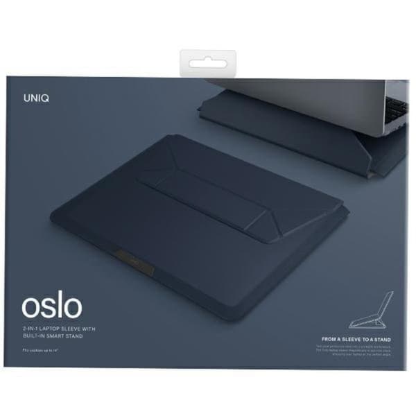 UNIQ Datorfodral 14'' Oslo - Marinblå