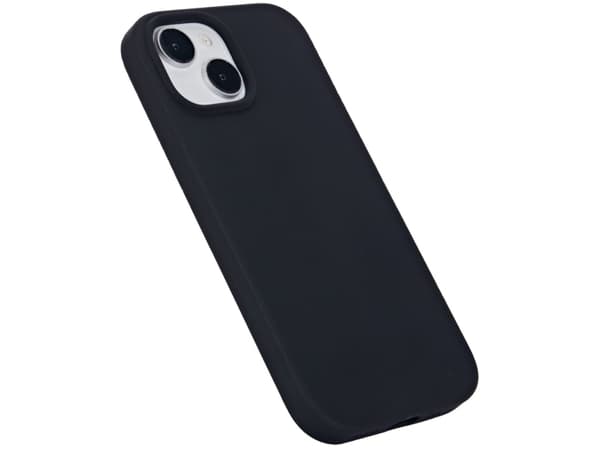 eSTUFF ES67150025, Suojus, Apple, iPhone 15, 15,5 cm (6.1"), Musta
