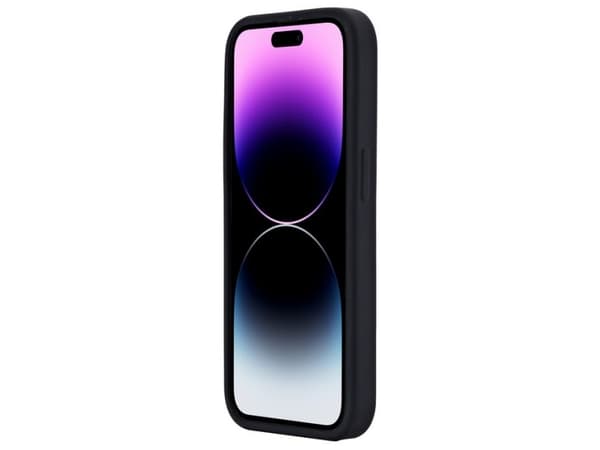 eSTUFF ES67150027-BULK, Suojus, Apple, iPhone 15 Pro, 15,5 cm (6.1"), Musta