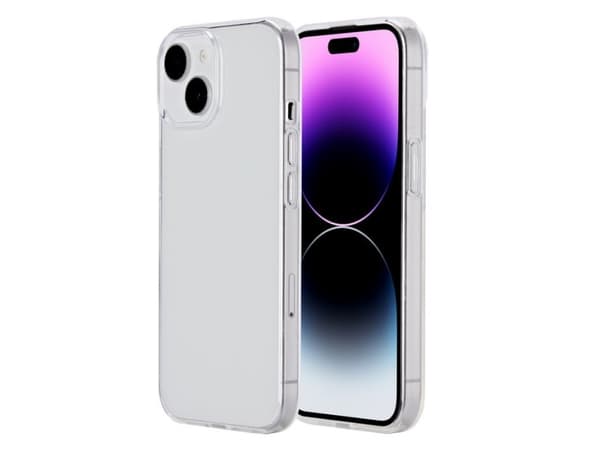 eSTUFF ES67100025-BULK, Suojus, Apple, iPhone 15, 15,5 cm (6.1"), Läpinäkyvä