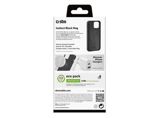 SBS TEINSTMAGIP1561K, Etui, Apple, iPhone 15, 15,5 cm (6.1"), Sort