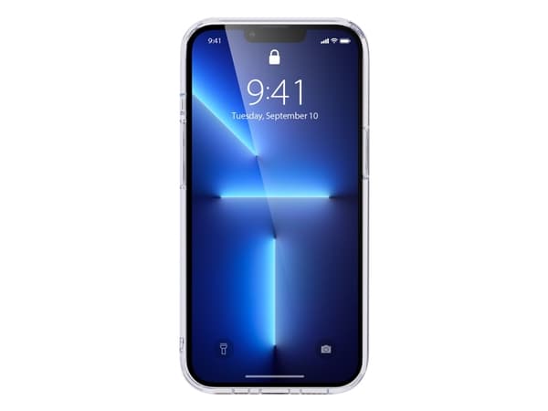 nevox StyleShell SHOCKFlex, Suojus, Apple, iPhone 15 Pro, 15,5 cm (6.1"), Läpinäkyvä